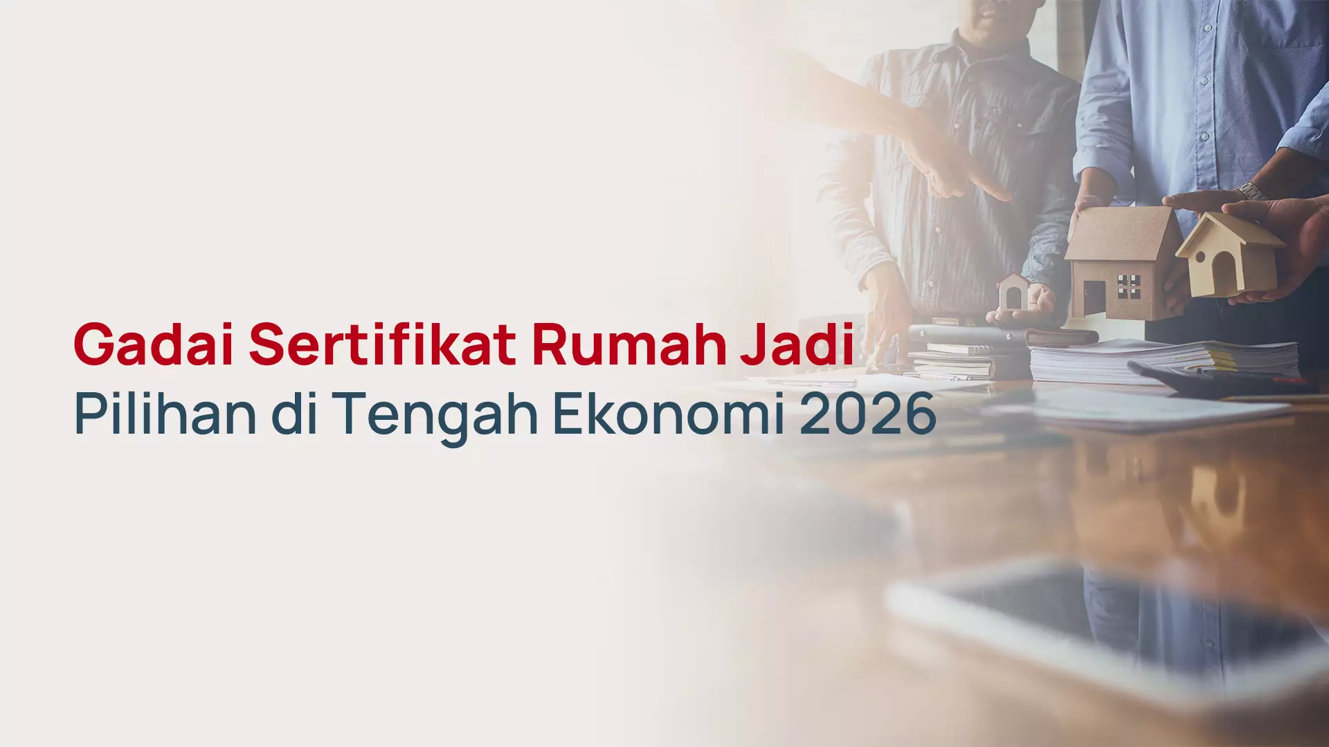 Gadai Sertifikat Rumah Jadi Pilihan di Tengah Ekonomi 2026